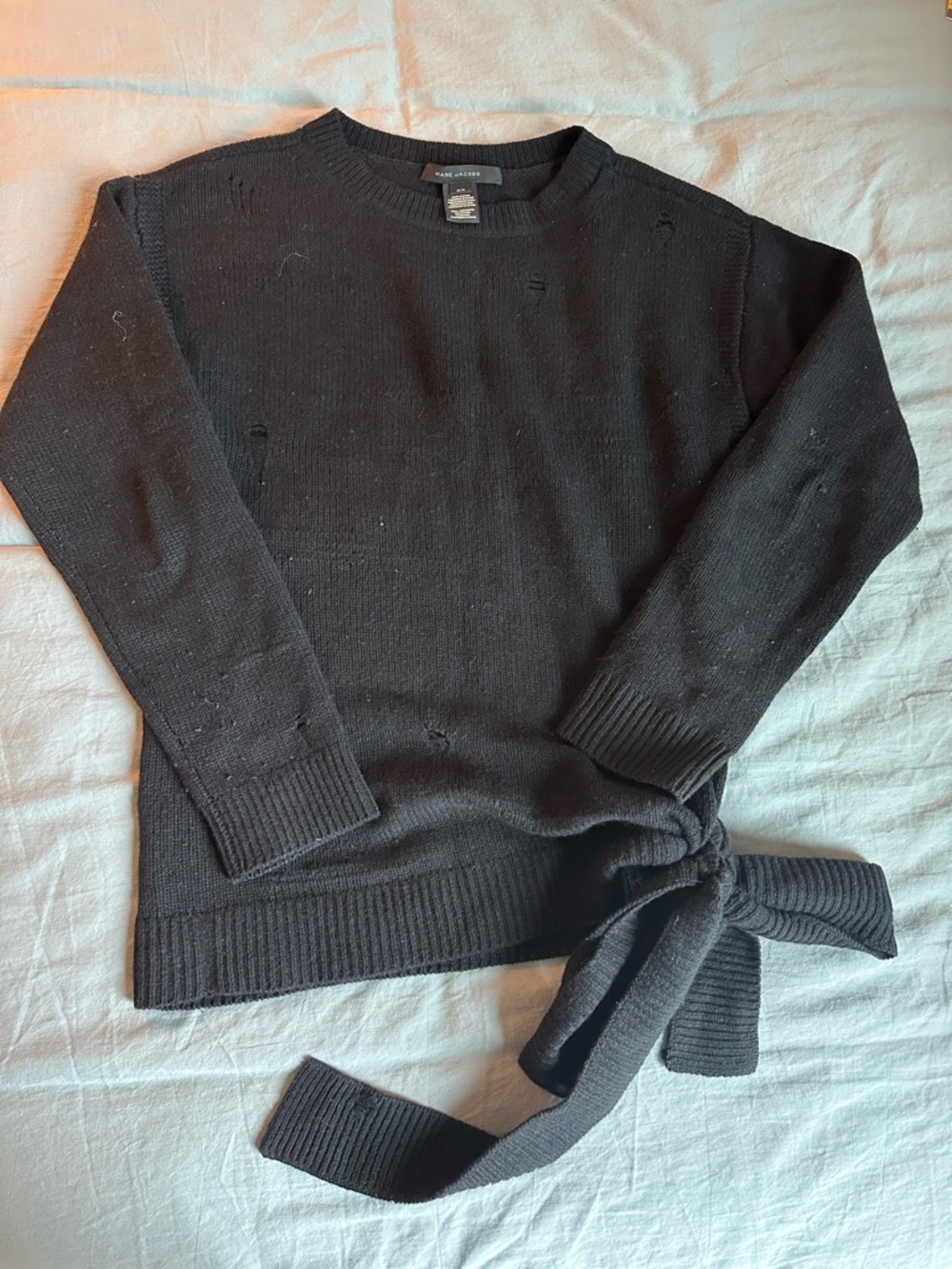 Marc Jacobs Black Cashmere Sweater, Size M